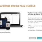 Google Play Musique, l’achat et le stockage en ligne sont désormais officiellement disponibles en France Google Play Musique, l’achat et le stockage en ligne sont désormais officiellement disponibles en France