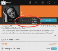 google-music-explorer