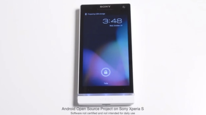 xperia-s-aosp jelly bean sur le Xperia S