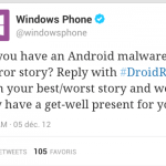 Microsoft trolle Android sur Twitter : #DroidRage à #WindowsRage Microsoft trolle Android sur Twitter : #DroidRage à #WindowsRage