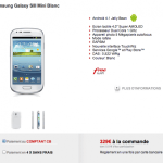 Free Mobile référence le Samsung Galaxy S3 Mini