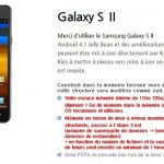 Samsung révèle les détails de Jelly Bean sur le Galaxy S II Samsung révèle les détails de Jelly Bean sur le Galaxy S II