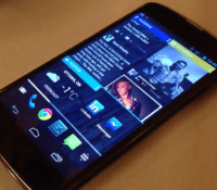 Chameleon sur un smartphone