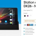 La station de charge du Sony Xperia Z est référencée dans la boutique Sony La station de charge du Sony Xperia Z est référencée dans la boutique Sony