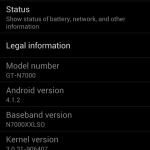 Android 4.1.2 arrive tranquillement sur le Galaxy Note Android 4.1.2 arrive tranquillement sur le Galaxy Note