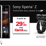 Sony Xperia Z : les pré-commandes ont commencé chez SFR Sony Xperia Z : les pré-commandes ont commencé chez SFR