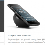 Orb, le socle de recharge sans-fil du Nexus 4 s’affiche sur Google Play Orb, le socle de recharge sans-fil du Nexus 4 s’affiche sur Google Play