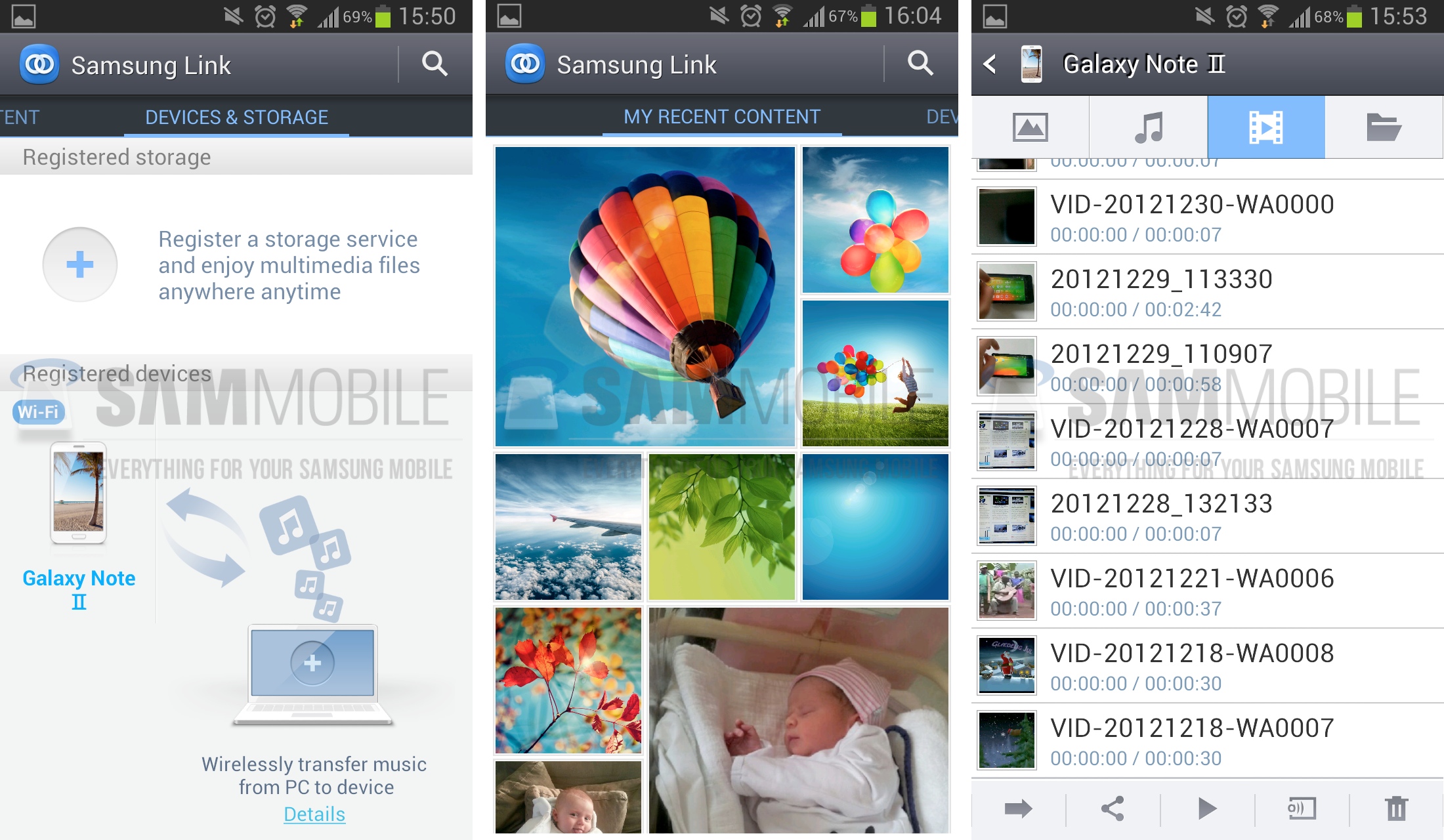 android samsung link android samsung link