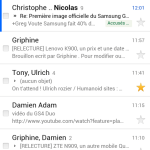 Gmail, une nouvelle interface pour la version web mobile Gmail, une nouvelle interface pour la version web mobile