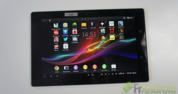 test de la Xperia Tablet Z test de la Xperia Tablet Z