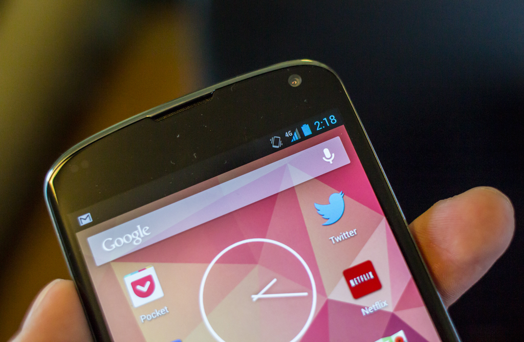 android google lg nexus 4 lte 4g