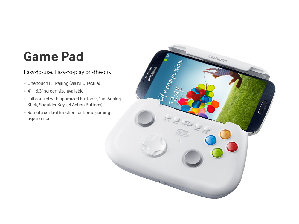 android samsung galaxy s4 gamepad image 0 accessoires du Samsung Galaxy S4