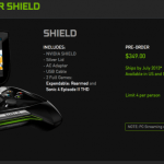 La Project Shield arrivera en précommande le 20 mai à 349$ La Project Shield arrivera en précommande le 20 mai à 349$
