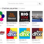 YouTube : les chaînes payantes sont disponibles YouTube : les chaînes payantes sont disponibles