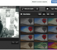 google youtube slow-motion outil d&rsquo;édition de vidéos tools editor