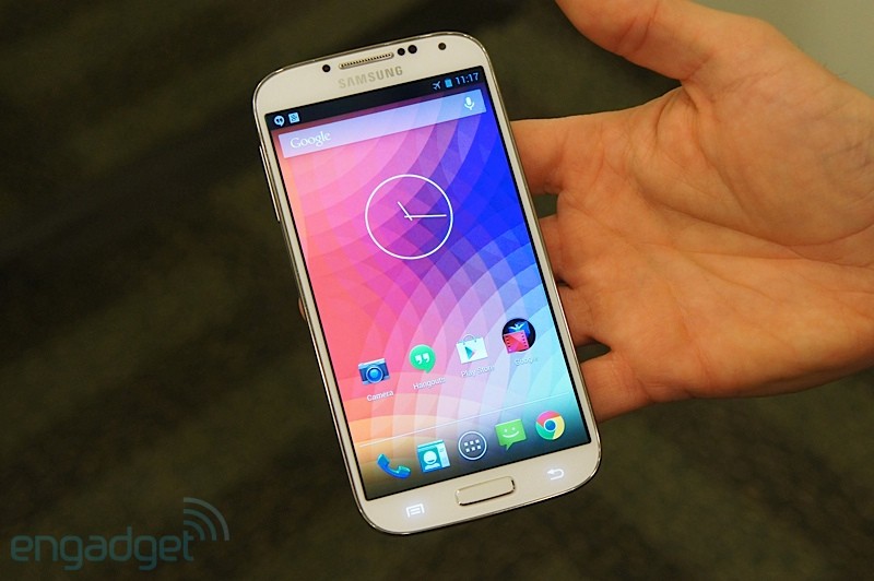 stock android samsung galaxy s4 google edition image 0