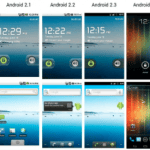 L’évolution des versions d’Android en images L’évolution des versions d’Android en images
