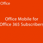 Microsoft Office Mobile disponible sur Android !