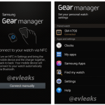 Samsung Galaxy Gear (SM-V700) : des captures d’écran de l’application “Gear Manager” Samsung Galaxy Gear (SM-V700) : des captures d’écran de l’application “Gear Manager”