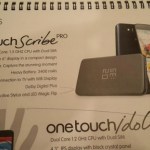 Un Alcatel One Touch Scribe Pro se prépare Un Alcatel One Touch Scribe Pro se prépare