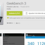 Geekbench 3, une nouvelle version de l&rsquo;outil de Benchmark arrive sur Android