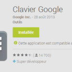 Clavier Google 1.1, la saisie des chiffres par pression prolongée arrive sur les tablettes Clavier Google 1.1, la saisie des chiffres par pression prolongée arrive sur les tablettes