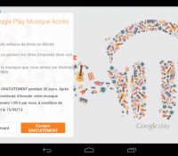android google play musique play music all acces accès illimité france europe