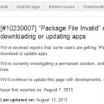 Google travaille à une solution au problème des mises à jour sur le Play Store Google travaille à une solution au problème des mises à jour sur le Play Store