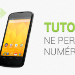 Tuto : Ne perdez plus vos numéros de téléphone Tuto : Ne perdez plus vos numéros de téléphone