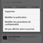 Facebook vous laisse enfin corriger vos statuts et commentaires Facebook vous laisse enfin corriger vos statuts et commentaires