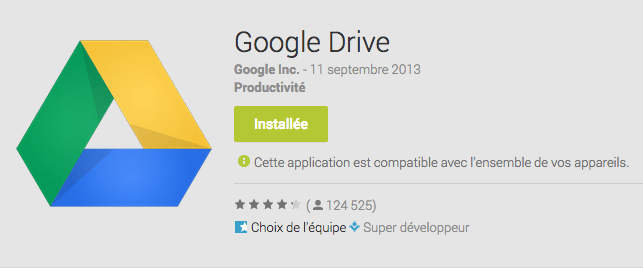 android google drive 1.2.352.9 0