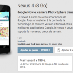 Google Play : le Nexus 4 cèdera bientôt sa place ! Google Play : le Nexus 4 cèdera bientôt sa place !