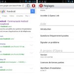Opera 16 se met à jour sur le Play Store Opera 16 se met à jour sur le Play Store