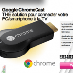 Bon plan : Chromecast sur Qoqa à 45 euros Bon plan : Chromecast sur Qoqa à 45 euros