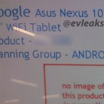 La Nexus 10 fabriquée par Asus se confirme La Nexus 10 fabriquée par Asus se confirme