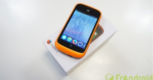 prise en main firefox os zte open image