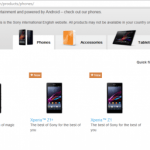 Le Sony Xperia Z1s aperçu furtivement sur le site du fabricant Le Sony Xperia Z1s aperçu furtivement sur le site du fabricant