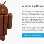 Android 4.4 (API level 19), les changements pour les devs et les graphistes Android 4.4 (API level 19), les changements pour les devs et les graphistes