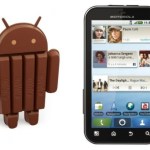 Motorola Defy et Defy+ : une ROM d&rsquo;Android 4.4 KitKat arrive en alpha