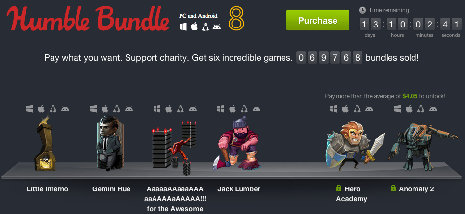 humble bundle pc and android - mac linux image 0