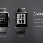 La Pebble se décline en version acier pour 250 dollars