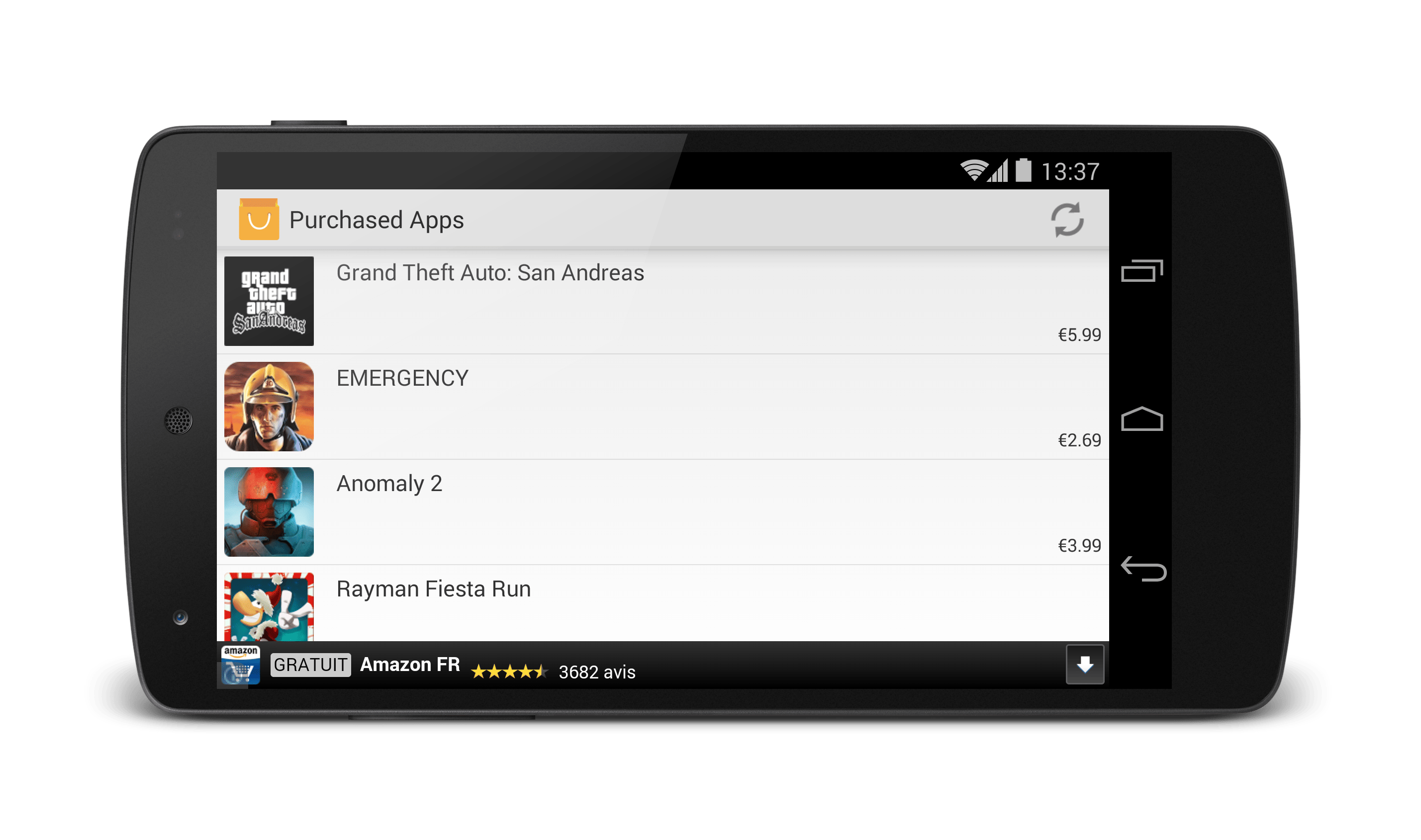 Purchased Apps