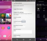 android 4.4.2 kitkat sony xperia z2 sirius images 0