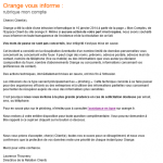 Orange : 800 000 clients touchés par un vol de données Orange : 800 000 clients touchés par un vol de données