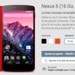 Le Nexus 5 est disponible en rouge sur le Google Play Le Nexus 5 est disponible en rouge sur le Google Play
