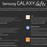 Le Samsung Galaxy S5 sera livré avec 500 dollars de services offerts, les Galaxy Gifts Le Samsung Galaxy S5 sera livré avec 500 dollars de services offerts, les Galaxy Gifts
