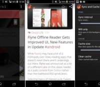Flyne-application-offline-feedly