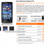 Le X10 sous Android chez Orange Le X10 sous Android chez Orange