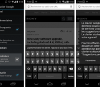 android clavier google 3.0.1