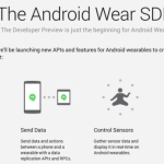 Retour sur le SDK d&rsquo;Android Wear et son interface utilisateur